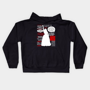 Angelica Schuyler Quotes - Hamilton Kids Hoodie